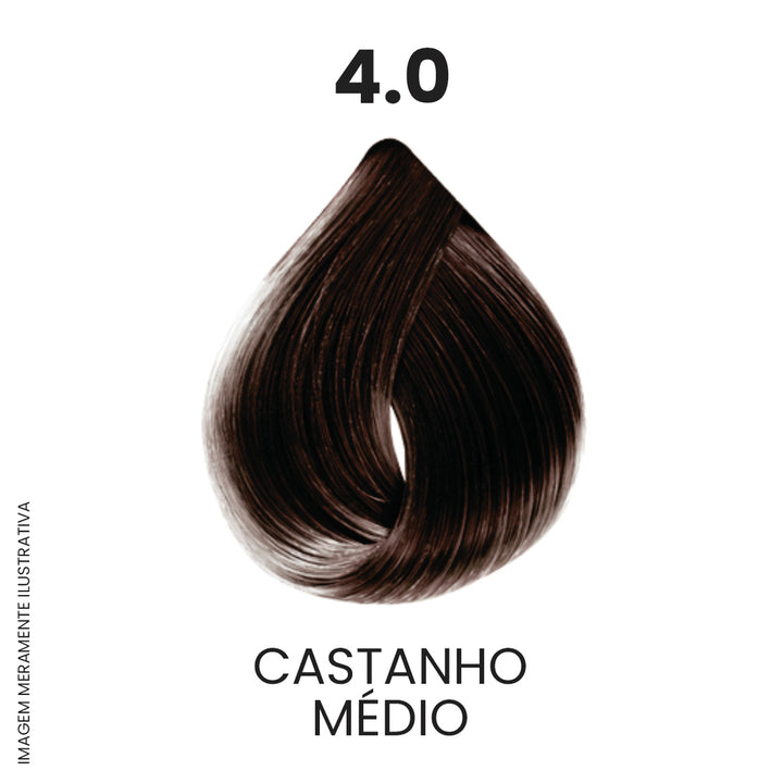 Coloração Profissional Permanente Color Cream 60g