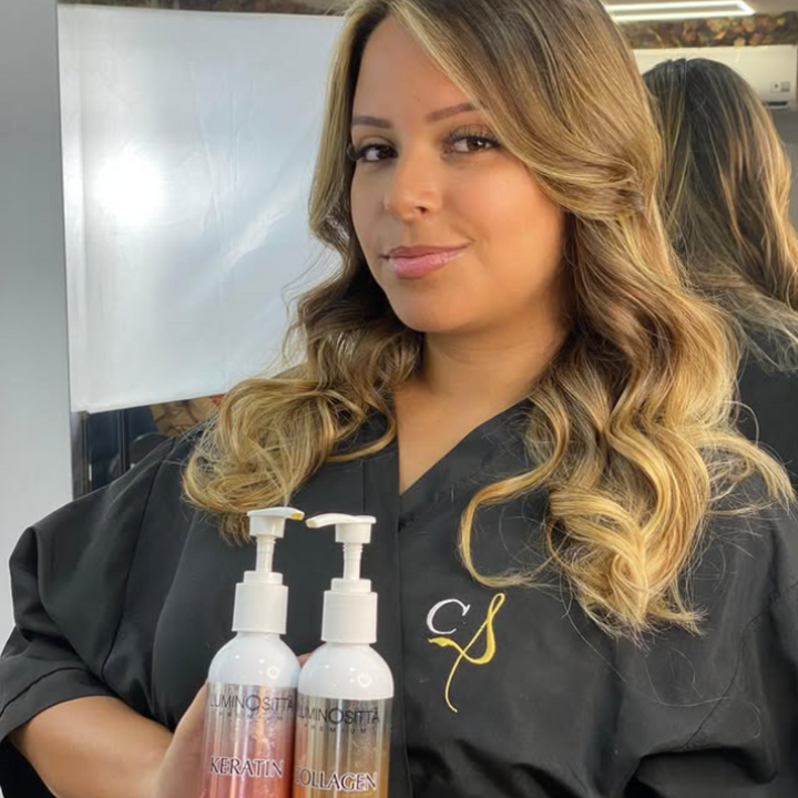 Kit  Reparação Profunda Keratin e Collagen 2x240 ml