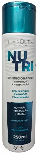 Condicionador Nutri Luminosittà 250ml – Hidratação e Nutrição para Cabelos Saudáveis e Sedosos