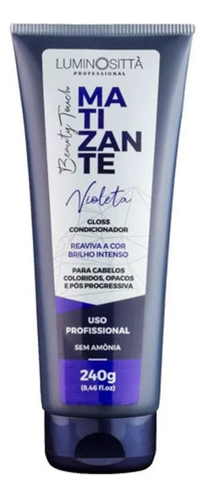 Matizador Beauty Touch Luminosittà: Realce, Hidratação e Brilho Intensos para Cabelos Profissionais