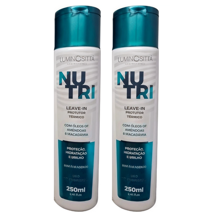 Leave-in Nutri Luminosittà 250ml – Proteção, Nutrição e Finalização Perfeita