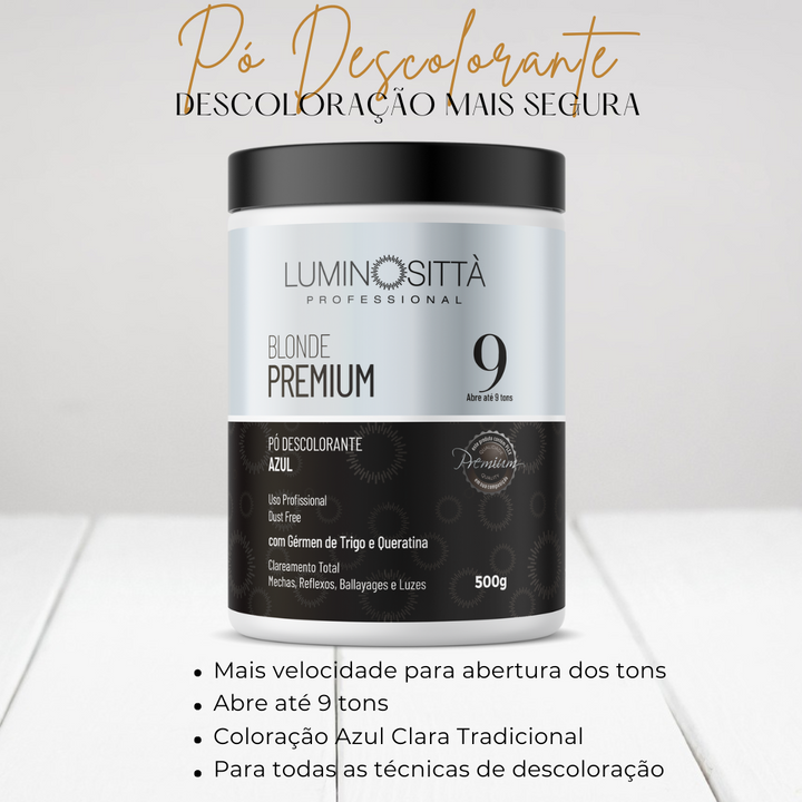 Pó Descolorante Profissional 500g Abertura De Até 9 Tons Adicionar aos favoritos R$ 94 , 33