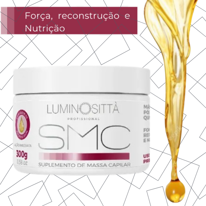 Máscara SMC 300g – Suplemento de Massa Capilar