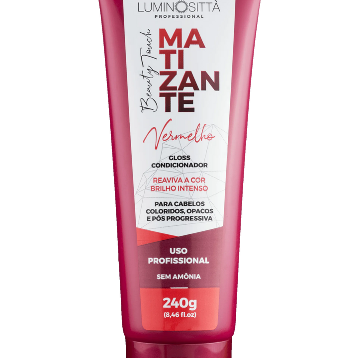 Matizador Beauty Touch Luminosittà: Realce, Hidratação e Brilho Intensos para Cabelos Profissionais