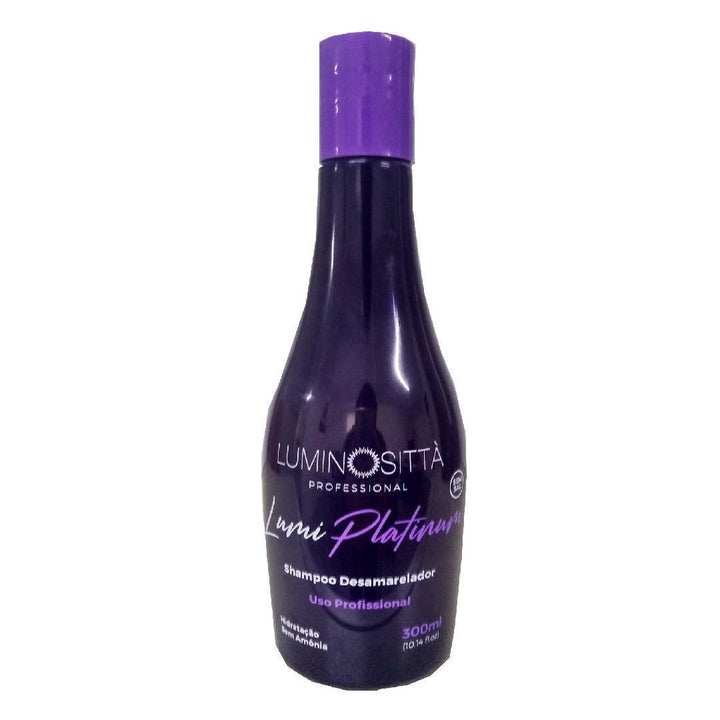 Shampoo Profissional Desamarelador Lumi Platinum 300Ml