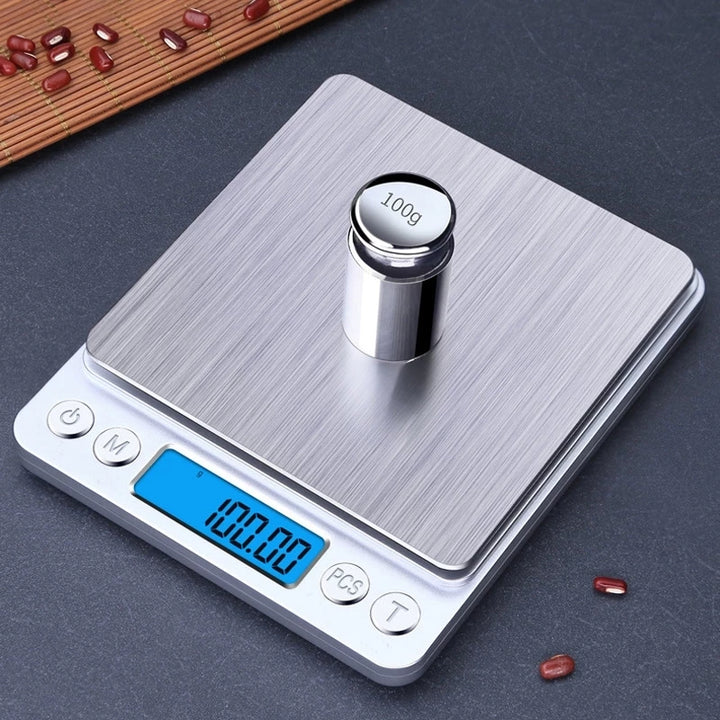 Mini Balança Digital 0.1g–2000g: 100% Precisão e Padronização em Procedimentos Capilares para Salões