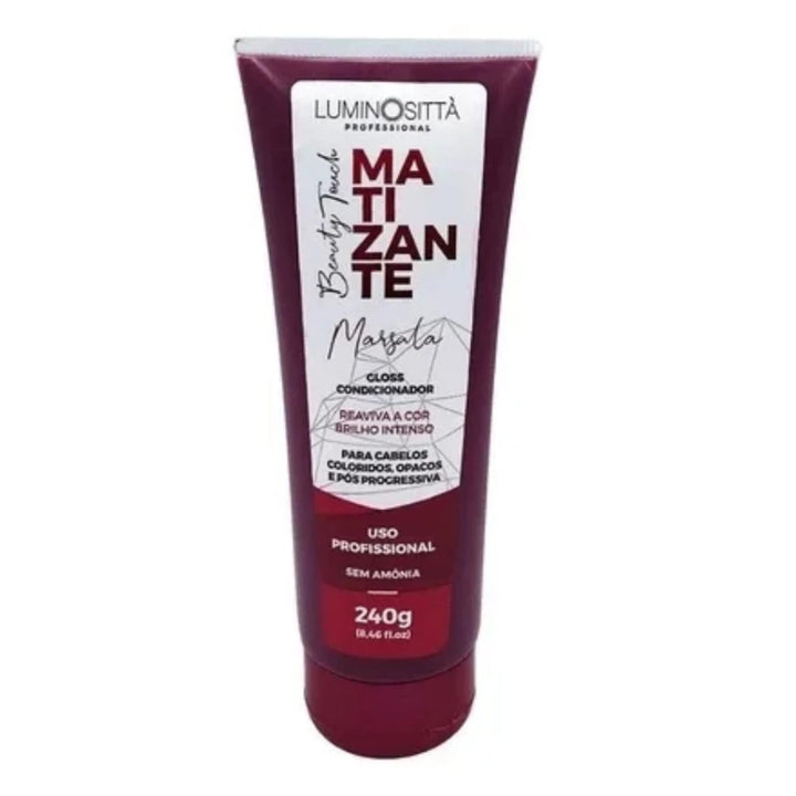 Matizador Beauty Touch Luminosittà: Realce, Hidratação e Brilho Intensos para Cabelos Profissionais