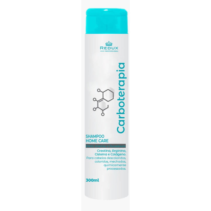Kit Carboterapia Redux Shampoo e Reconstrutor para Nutrição e Proteção Capilar 300ml + 300ml