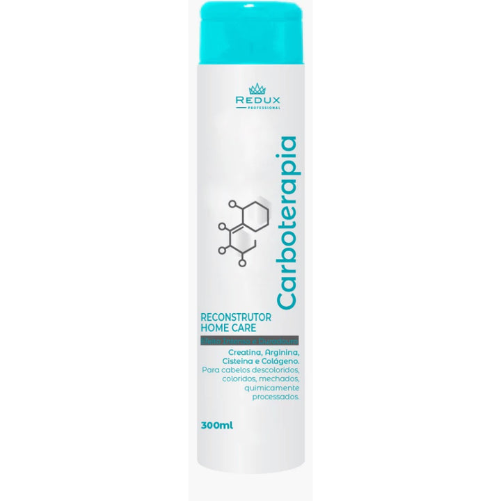 Kit Carboterapia Redux Shampoo e Reconstrutor para Nutrição e Proteção Capilar 300ml + 300ml