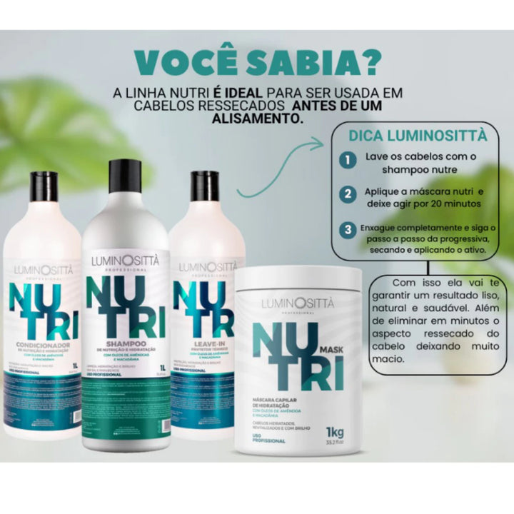 Condicionador nutri Home Care Luminosittà 1 litro