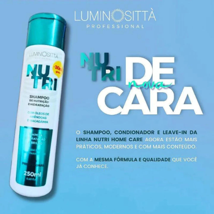 Condicionador Nutri Luminosittà 250ml – Hidratação e Nutrição para Cabelos Saudáveis e Sedosos