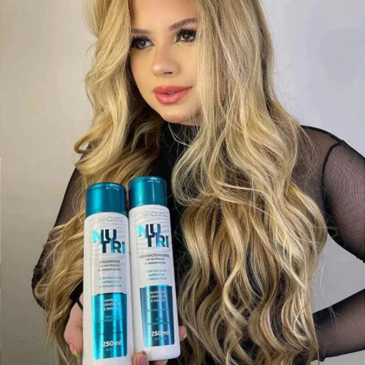 Condicionador Nutri Luminosittà 250ml – Hidratação e Nutrição para Cabelos Saudáveis e Sedosos