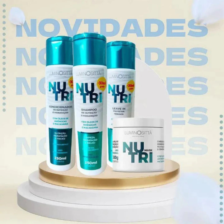 Condicionador Nutri Luminosittà 250ml – Hidratação e Nutrição para Cabelos Saudáveis e Sedosos