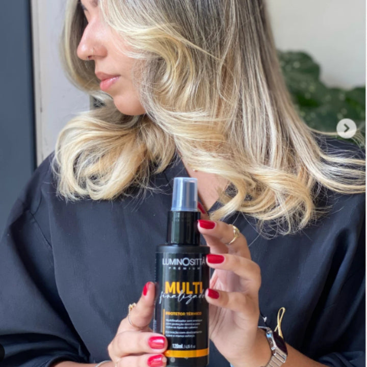 Multi Finalizador 120ml Proteção Térmica, Brilho e Controle de Frizz - Uso Obrigatório
