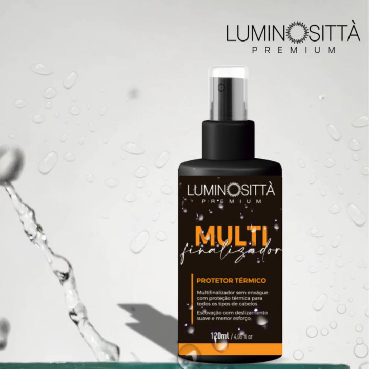 Multi Finalizador 120ml Proteção Térmica, Brilho e Controle de Frizz - Uso Obrigatório
