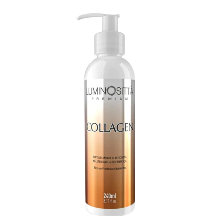 Keratin Luminosittà 240ml: Reconstrução, Força e Brilho Duradouro para Cabelos Danificados